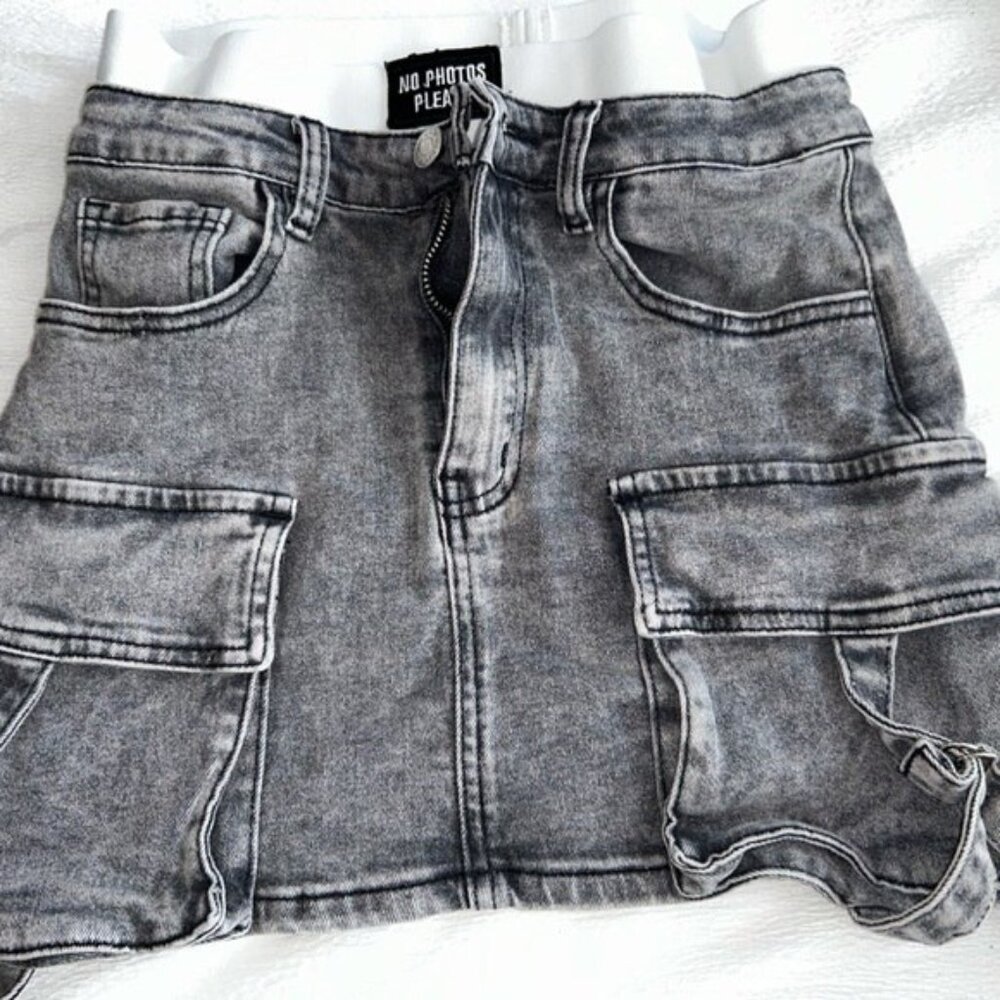 Cargo Mini Skirt